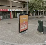 Mupi en c/ Migdia Mupi en Eixample / Migdia